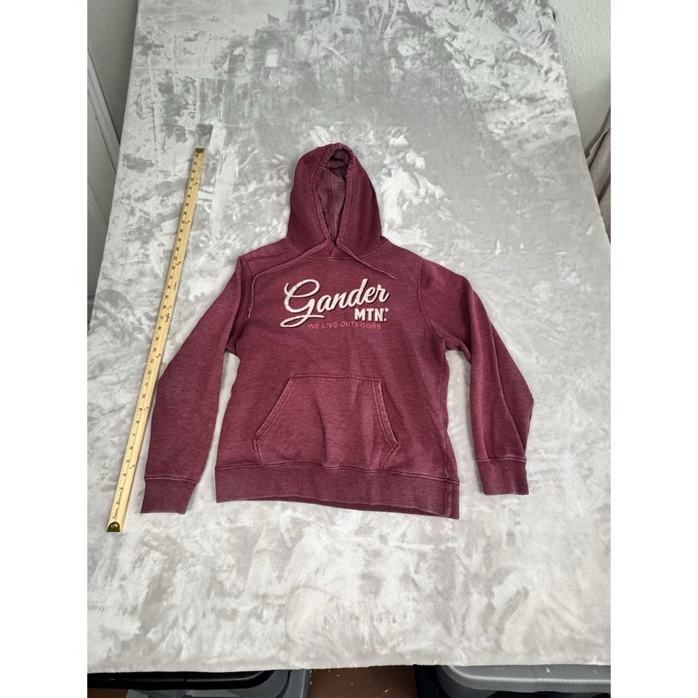 SIZE M GANDER MOUNTAIN Burdundy Hoodie Sweatshirt